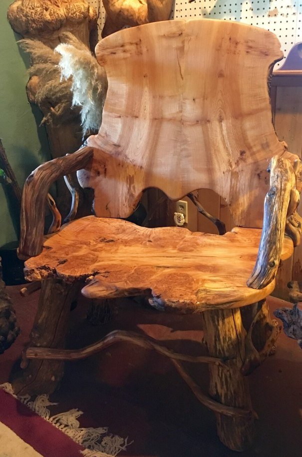 furniture dari pohon unik