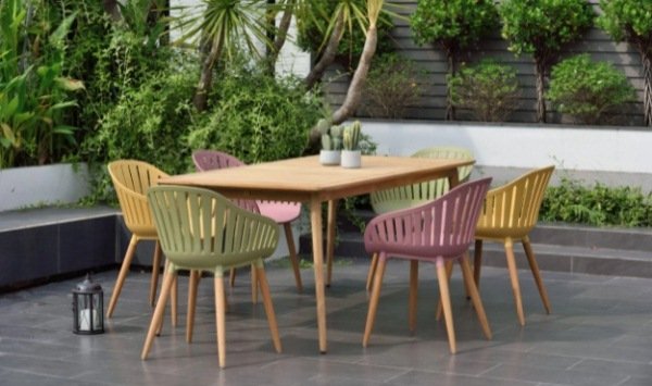 garden furniture yang indah