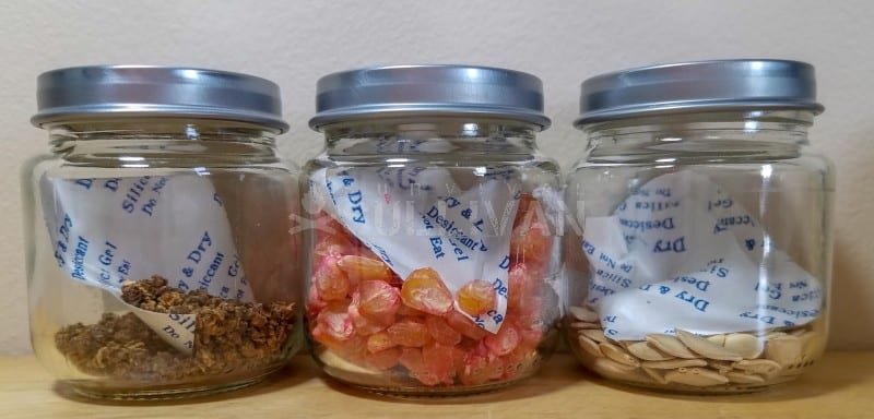 silika untuk toples penyimpanan